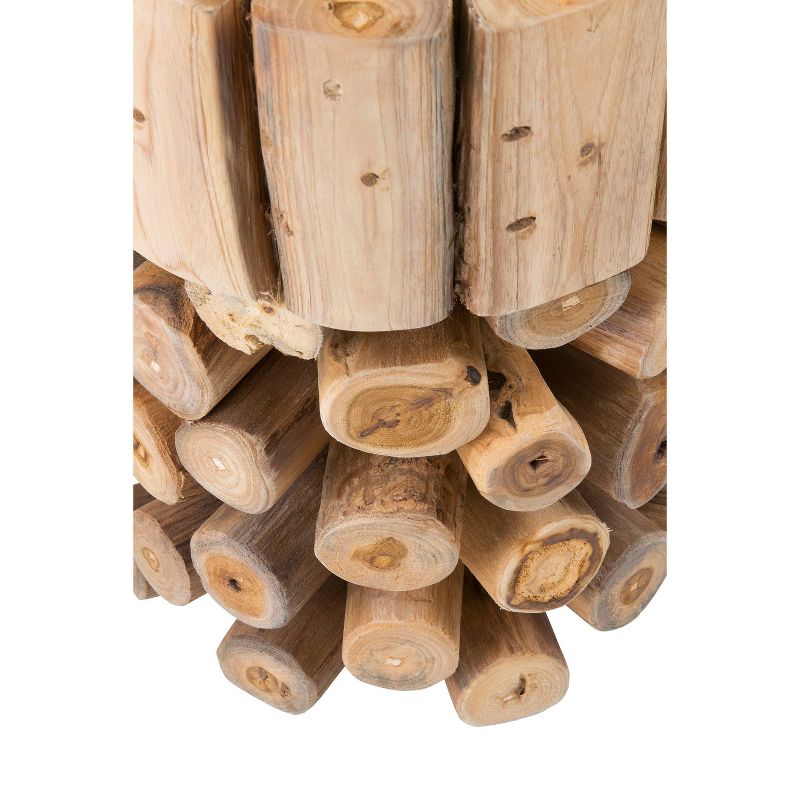 Hansell Teak Accent Table Brown - East At Main