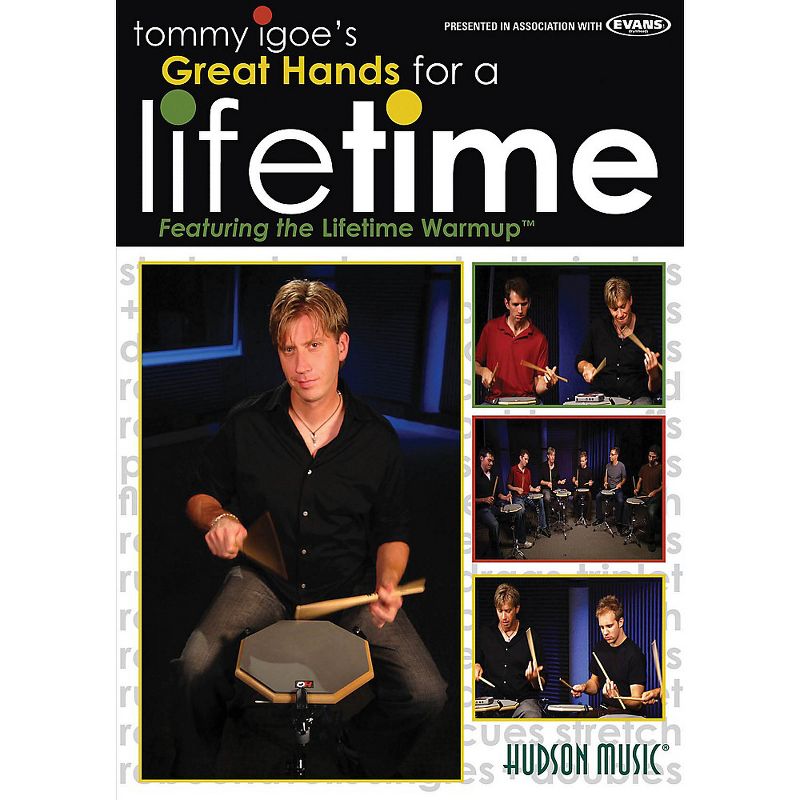 Hudson Music Tommy Igoe's Great Hands for a Lifetime DVD