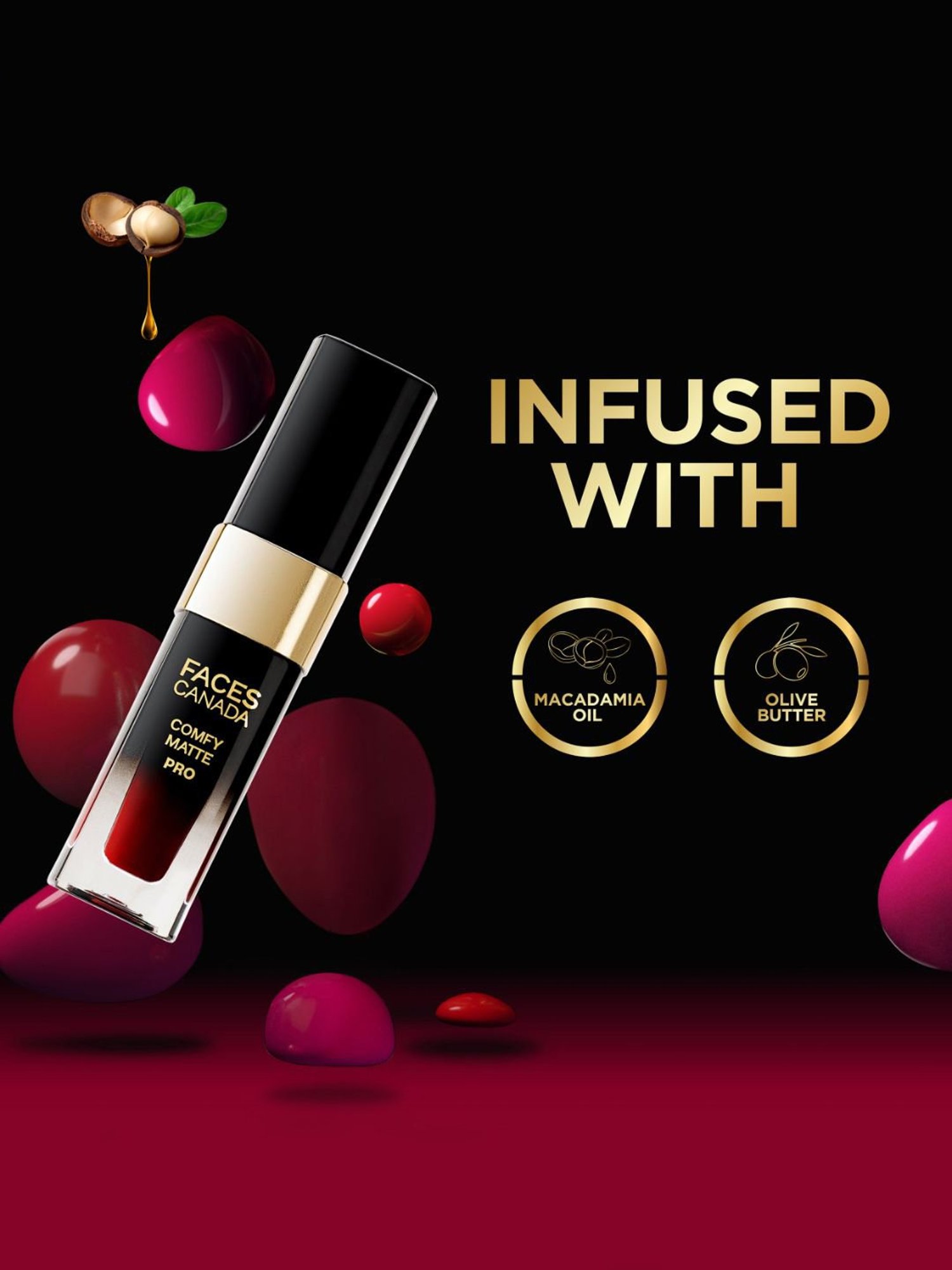 FACES CANADA Comfy Matte Pro Lip Color Pecan Brown - 5.5 ml