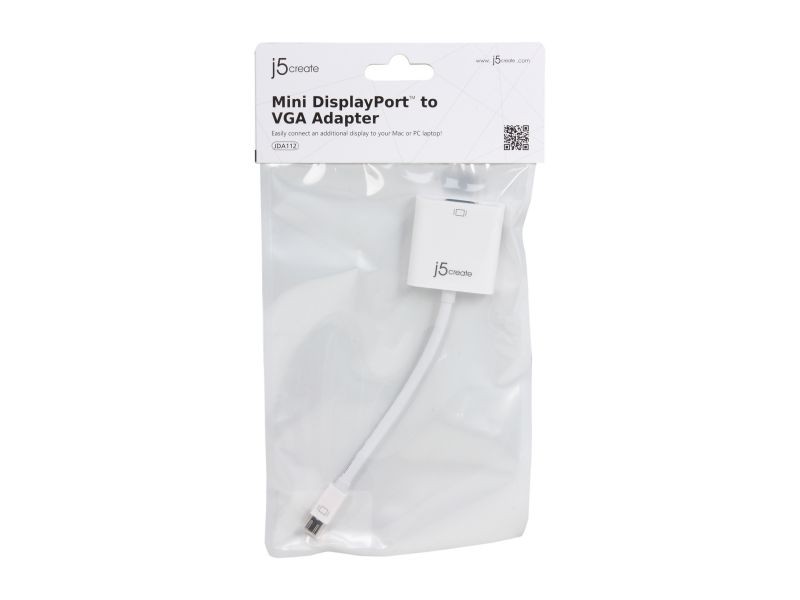 j5create Mini DisplayPort to VGA Adapter