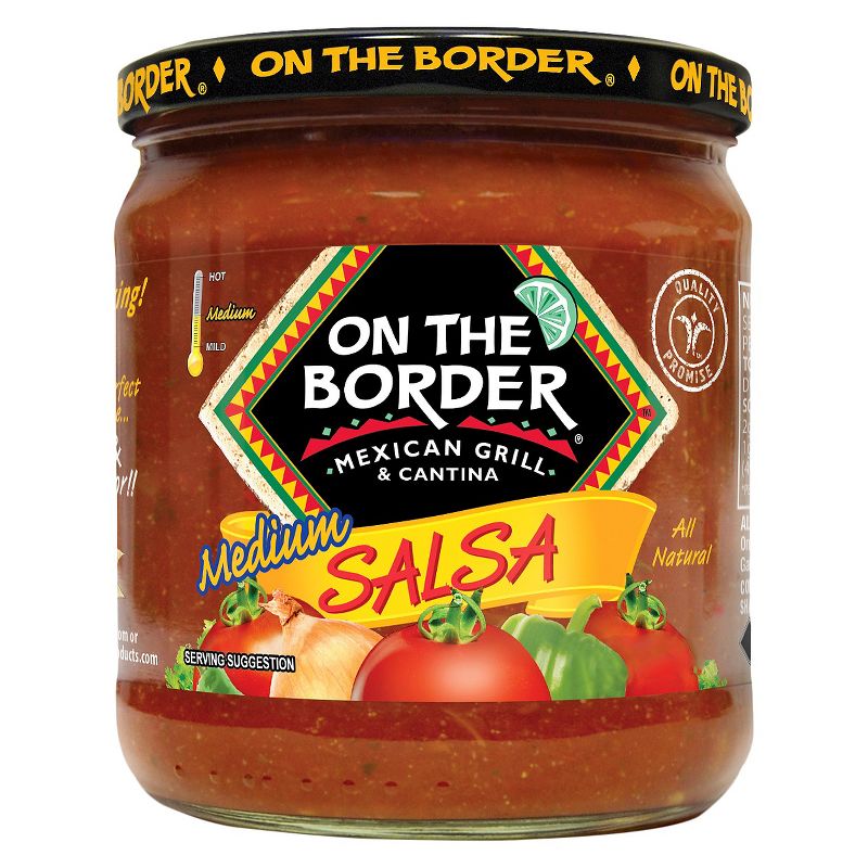 On The Border Medium Salsa 16oz