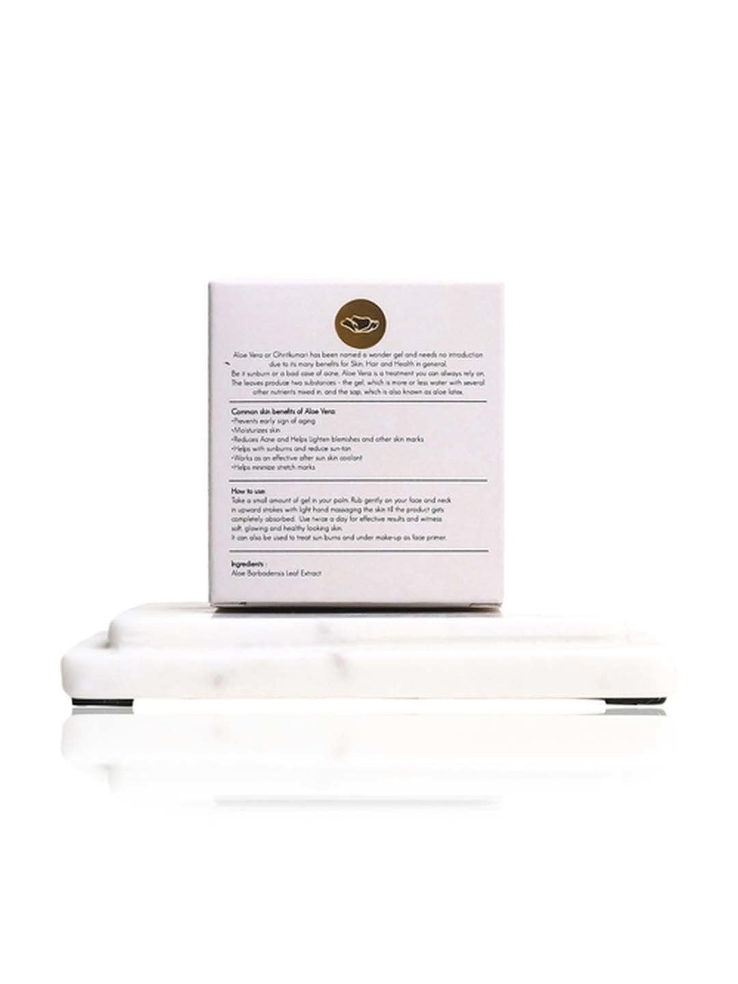 Kizora Pure Organic Aloe Vera Gel with Vitamin E - 50 gm