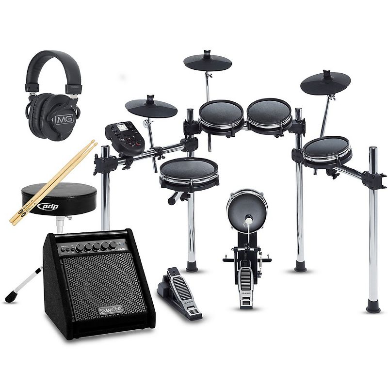 Alesis Surge Mesh-Head Complete Electronic Drum Set with Simmons DA50B Monitor