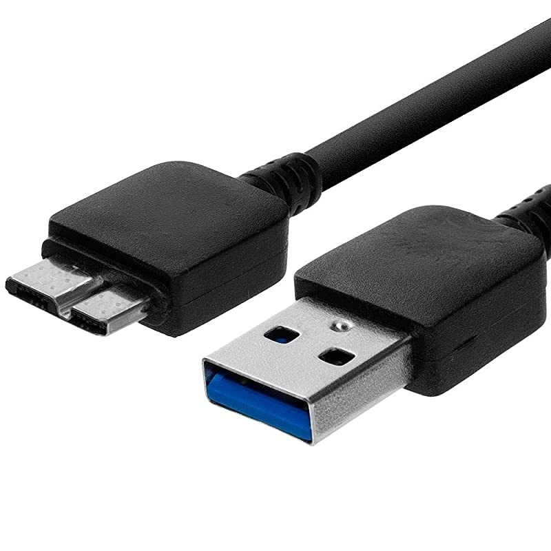 Replacement PC USB3.0 Data Sync Power Charger Cable for Brother Wireless Compact Desktop Scanner ADS-1250W ADS-1700W