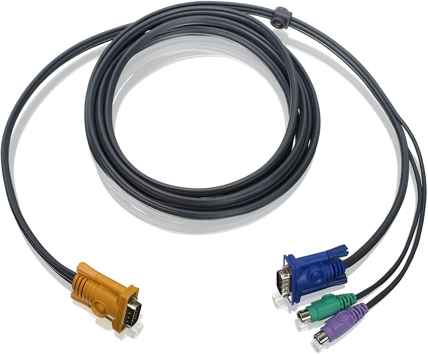 IOGEAR PS/2 KVM Cable, 6 Feet, G2L5202P