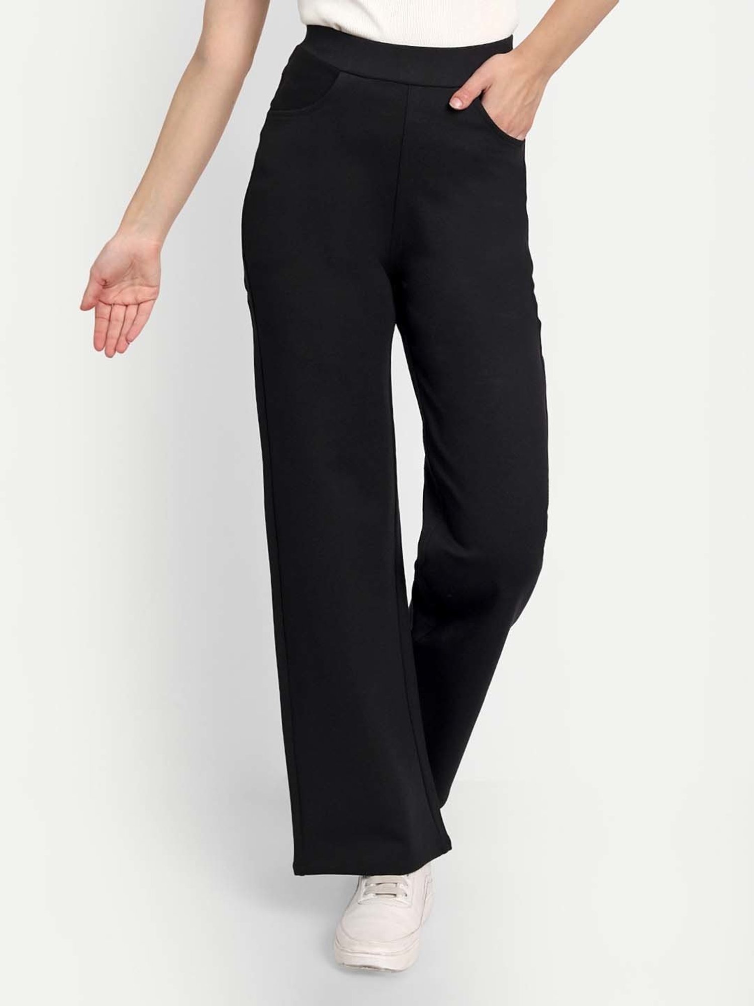 Broadstar Black High Rise Pants