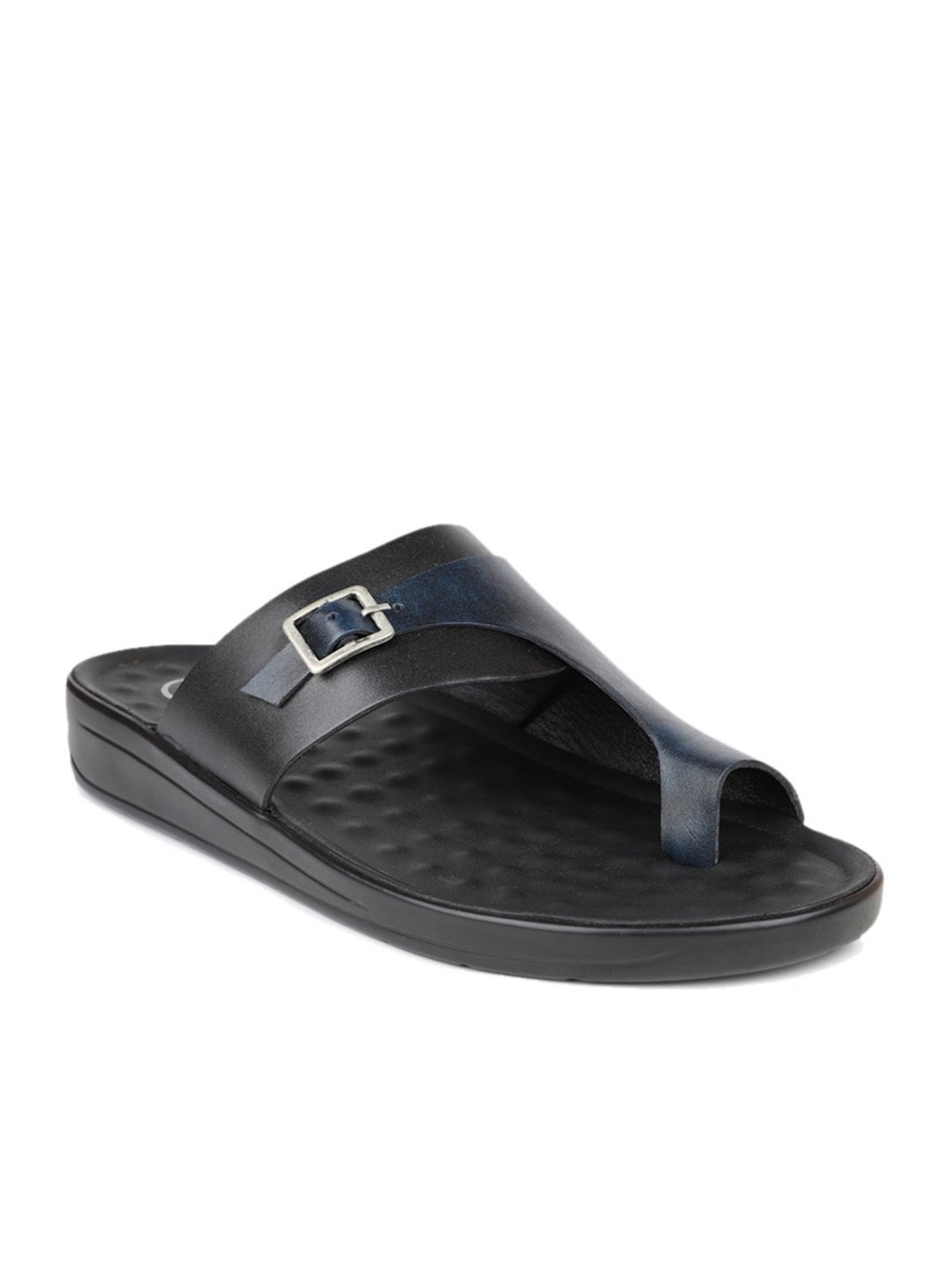 Privo by Inc.5 Men's Blue Toe Ring Sandals