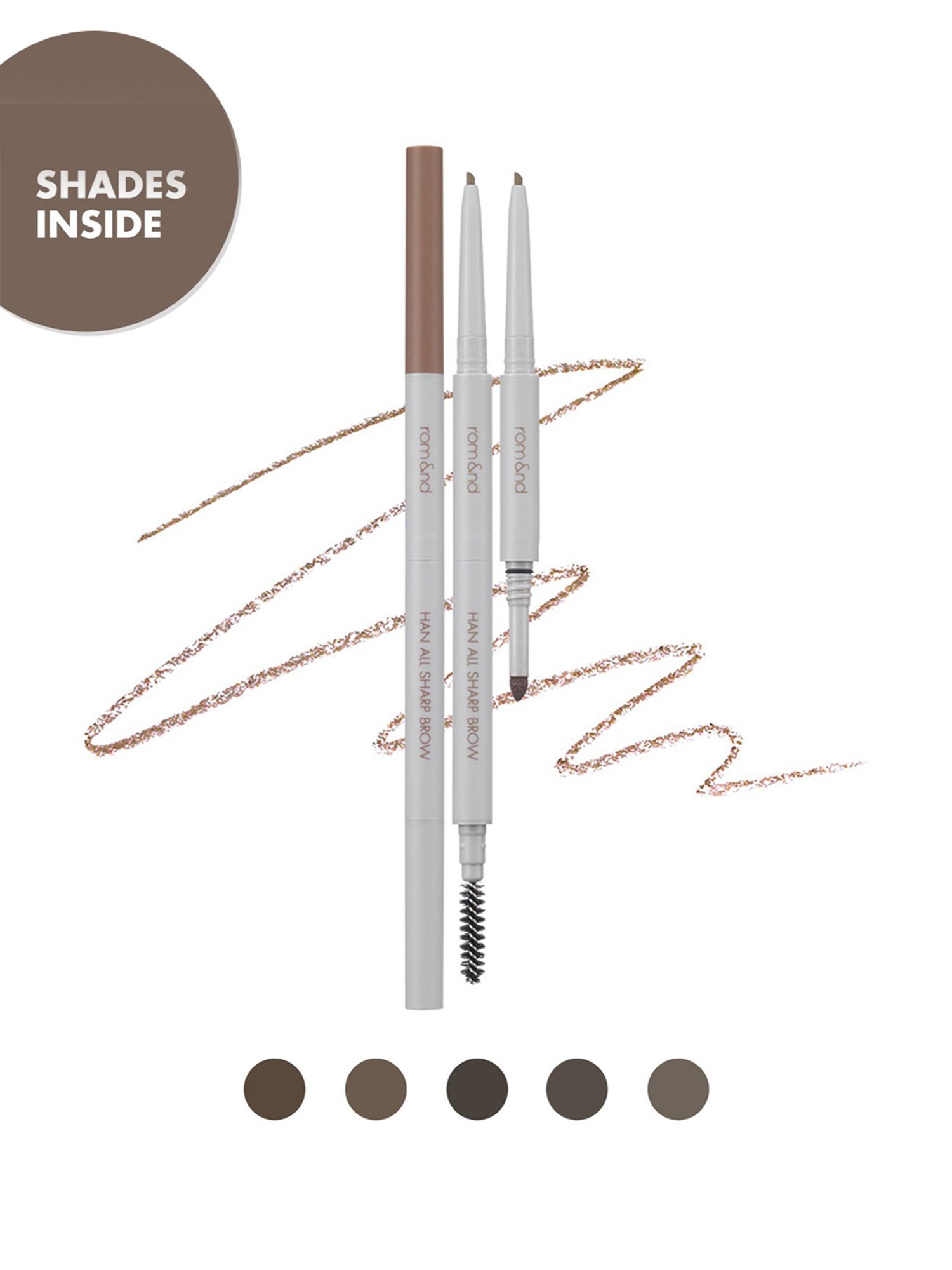 Rom&nd Han All Sharp Brow W3 Merry Blondy - 0.24 gm