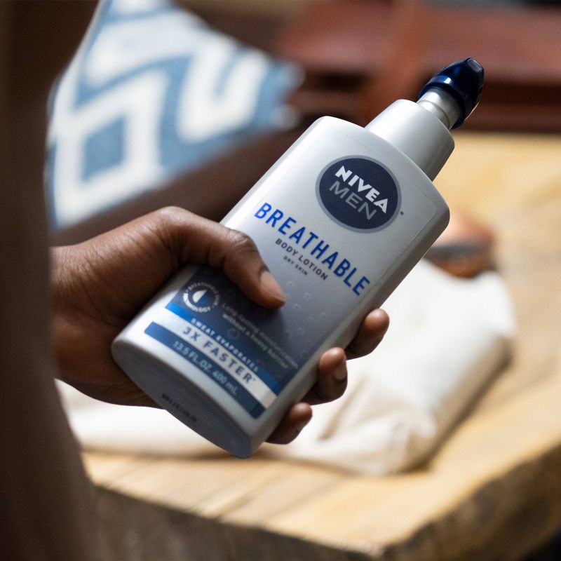NIVEA Men Breathable Body Lotion - 13.5 fl oz