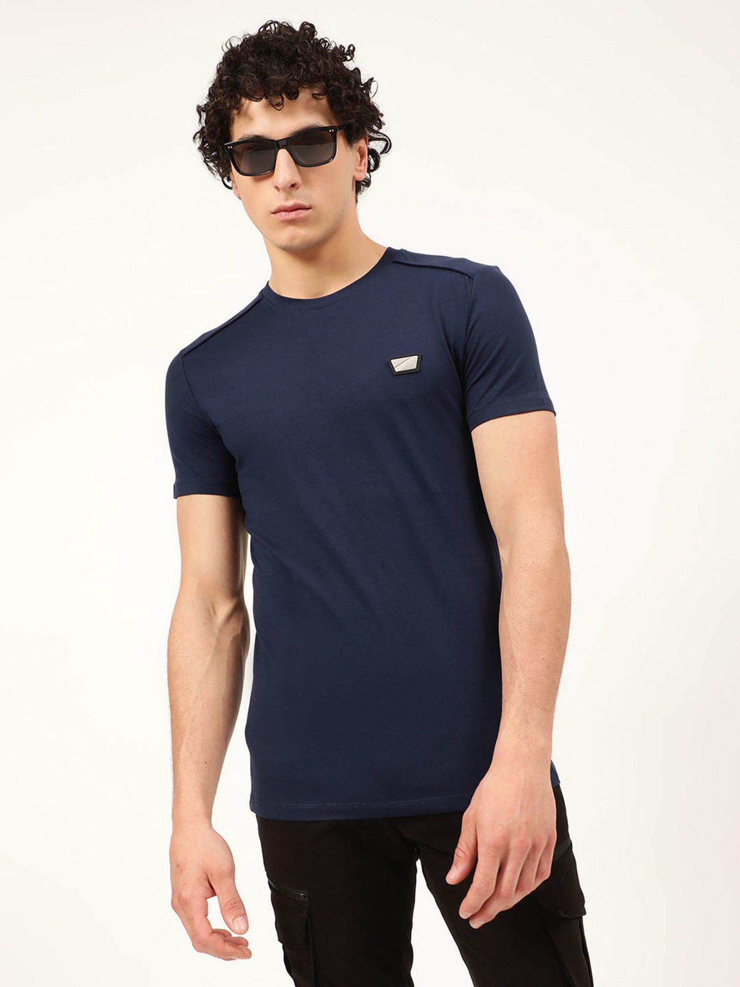 Antony Morato Navy Slim Fit T-Shirt