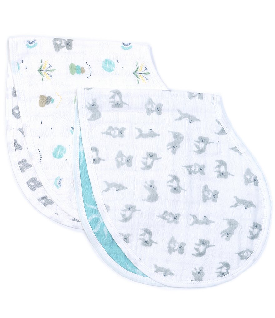Aden + Anais Baby Now + Zen 2-Pack Burp Bibs