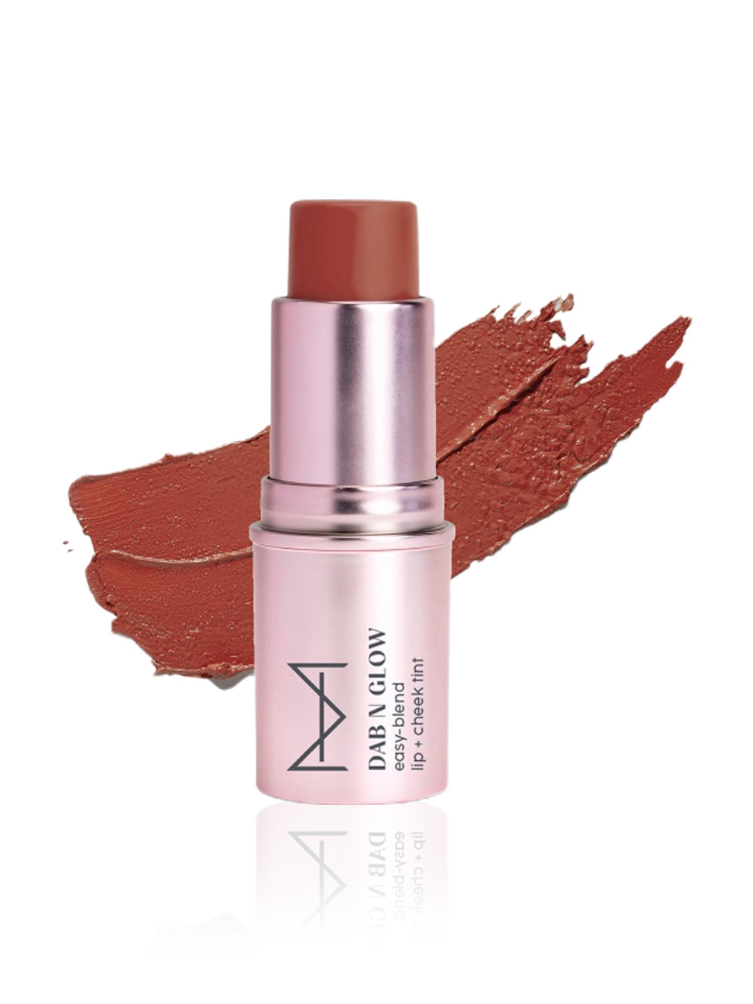 House of Makeup Dab N Glow Easy-Blend Lip + Cheek Tint Brown Sugar - 8 gm