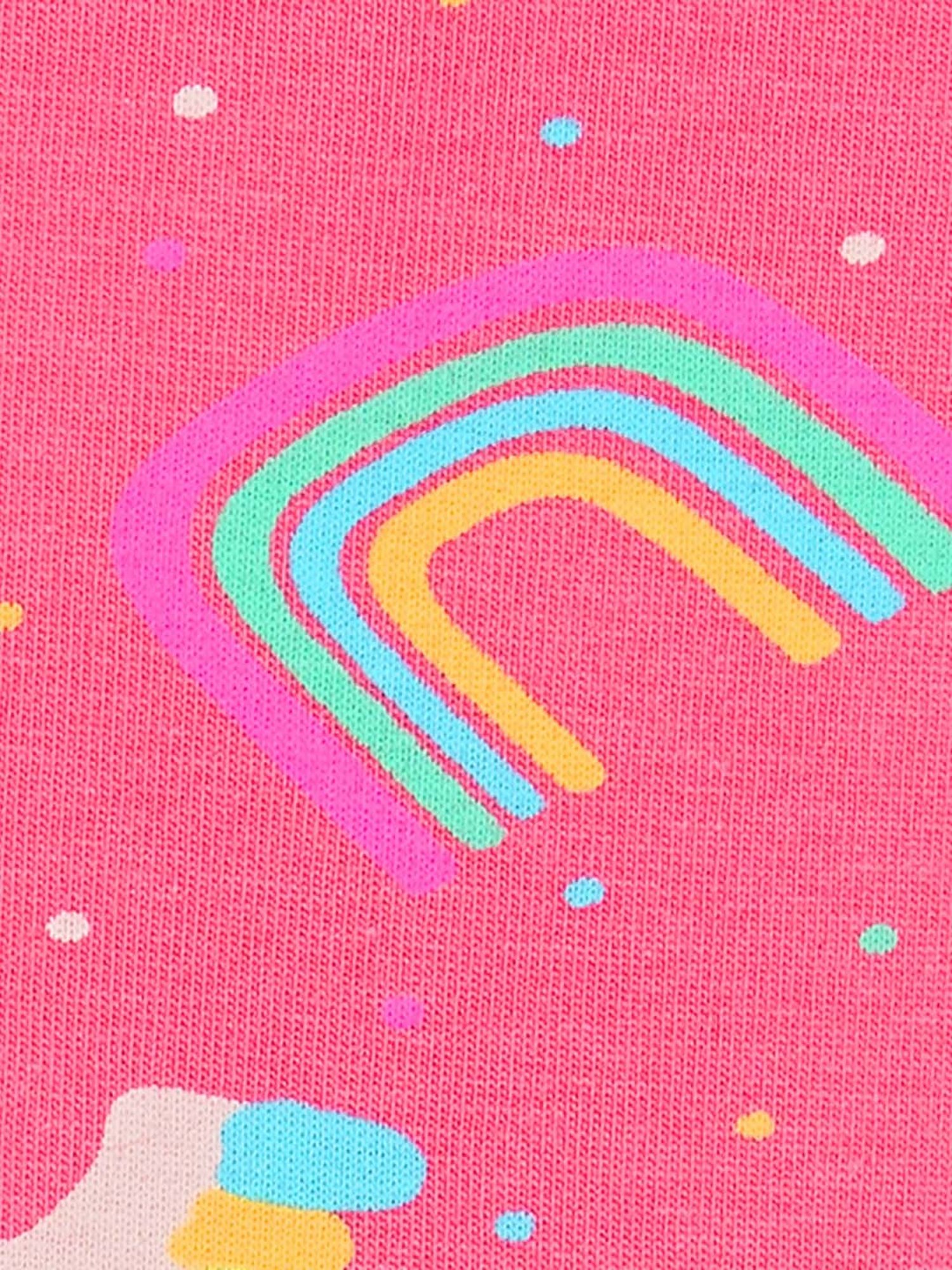 Juniors by Lifestyle Kids Pink Cotton Printed Leggings