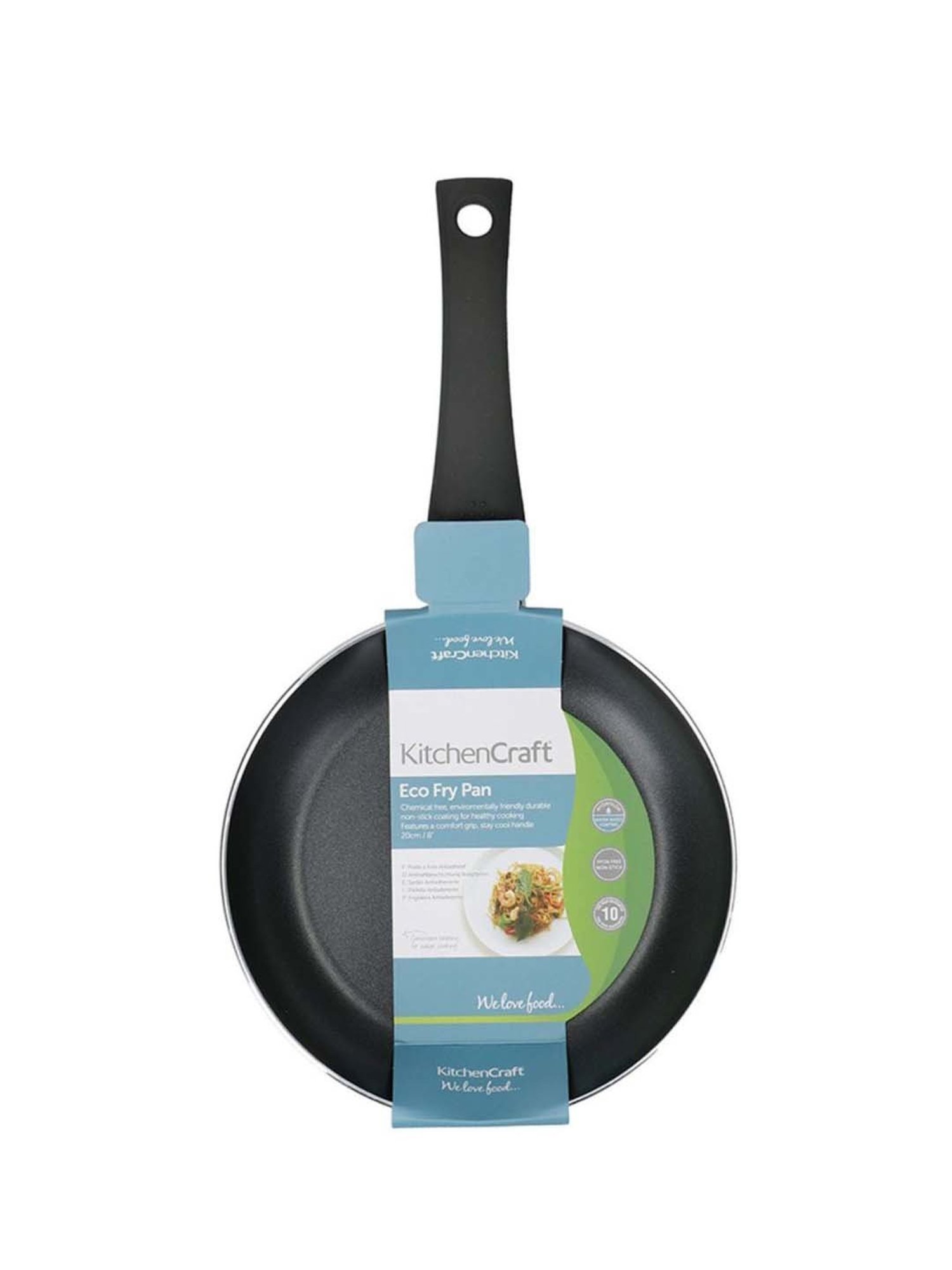 KitchenCraft Grey Medium Aluminium Non-Stick Eco Fry Pan - 20 cm
