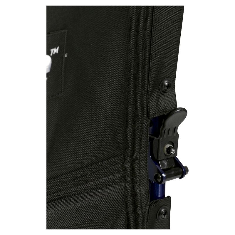 Drive Medical Lightweight Transport Wheelchair, 17" Seat, Blue