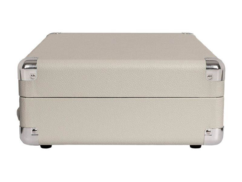 Crosley Cruiser Deluxe Portable Bluetooth Turntable, White Sand, CR8005D-WS