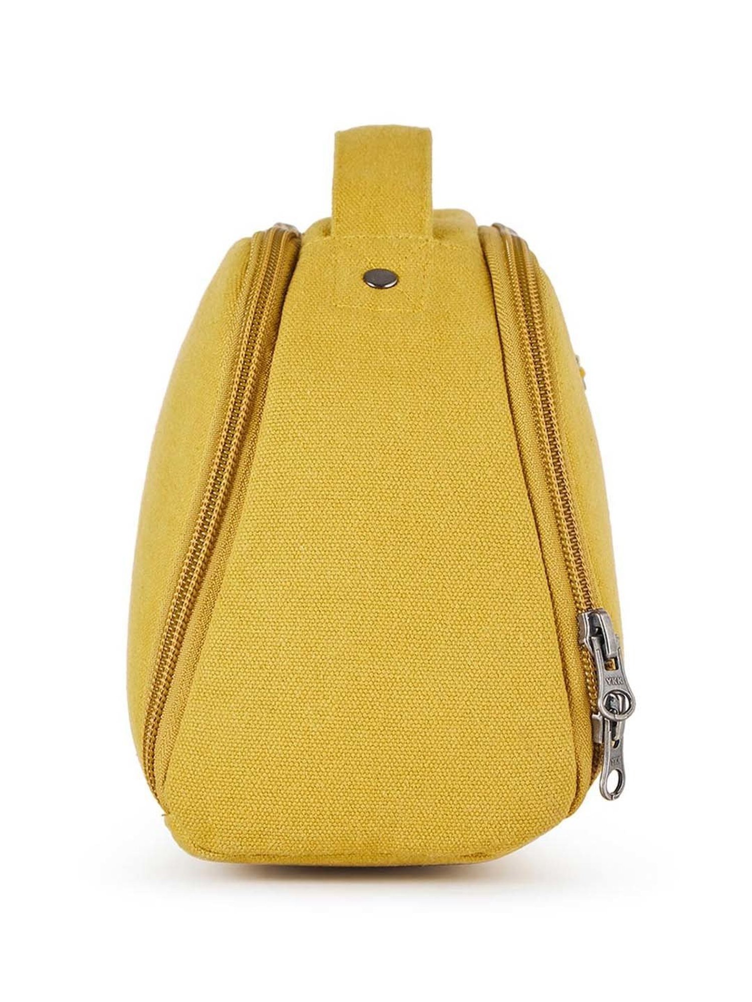 HOSTA HOMES Black Pvc Parachute Material Zipper Bag - Set of 2