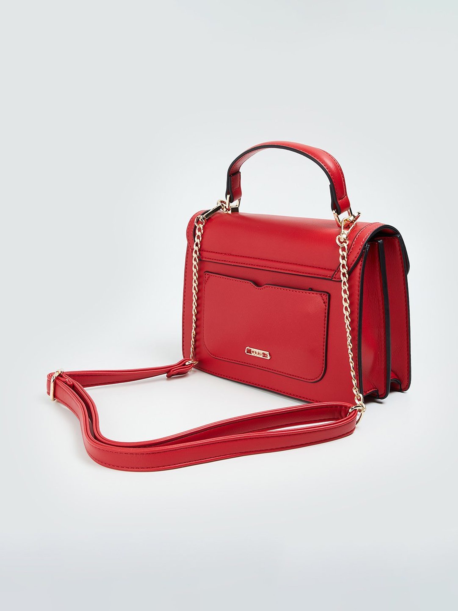 Code by Lifestyle Red Satchel Handbag