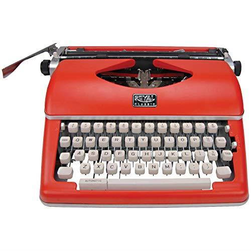 Royal 79120Q Classic Manual Typewriter - Red