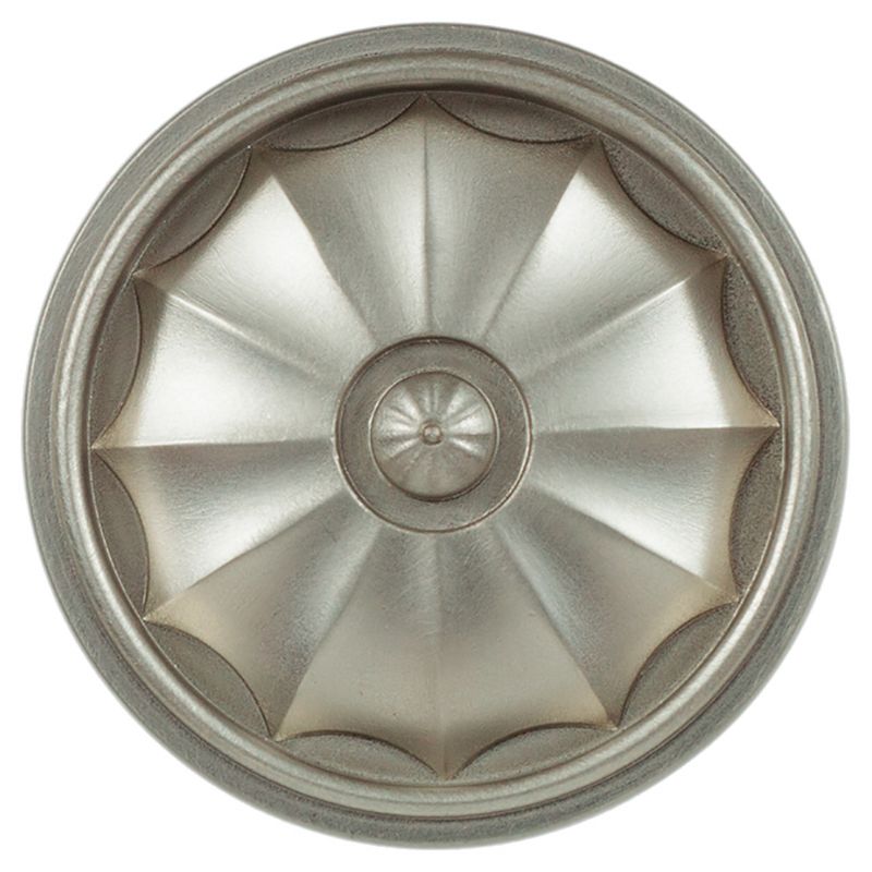 Sumner Street Home Hardware 1.625 4pc Knob Satin Nickel Flare