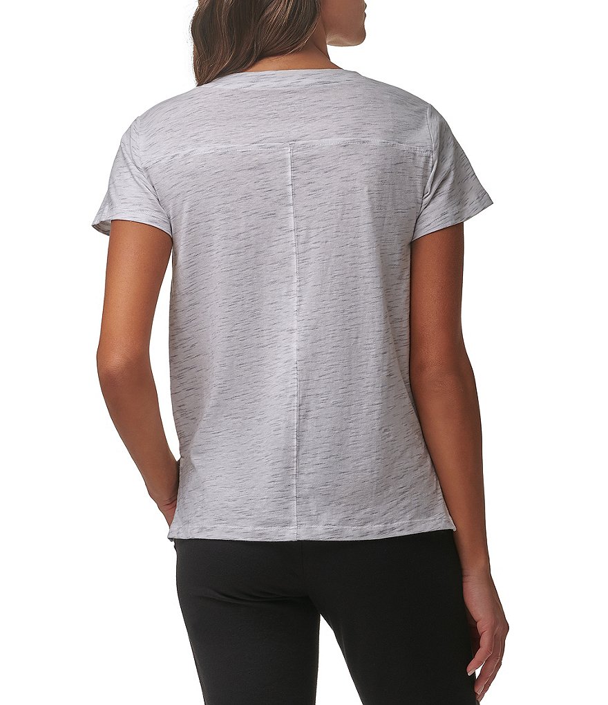 Marc New York Short Sleeve V-Neck Boyfriend Tee