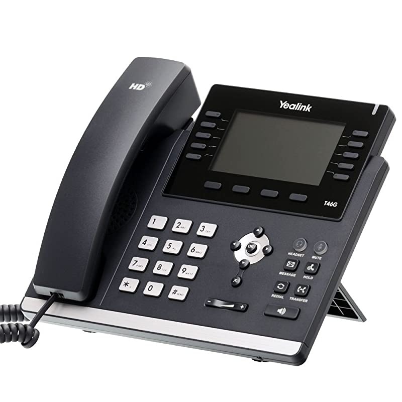 SIP-T46G Ultra-Elegant Gigabit IP Phone