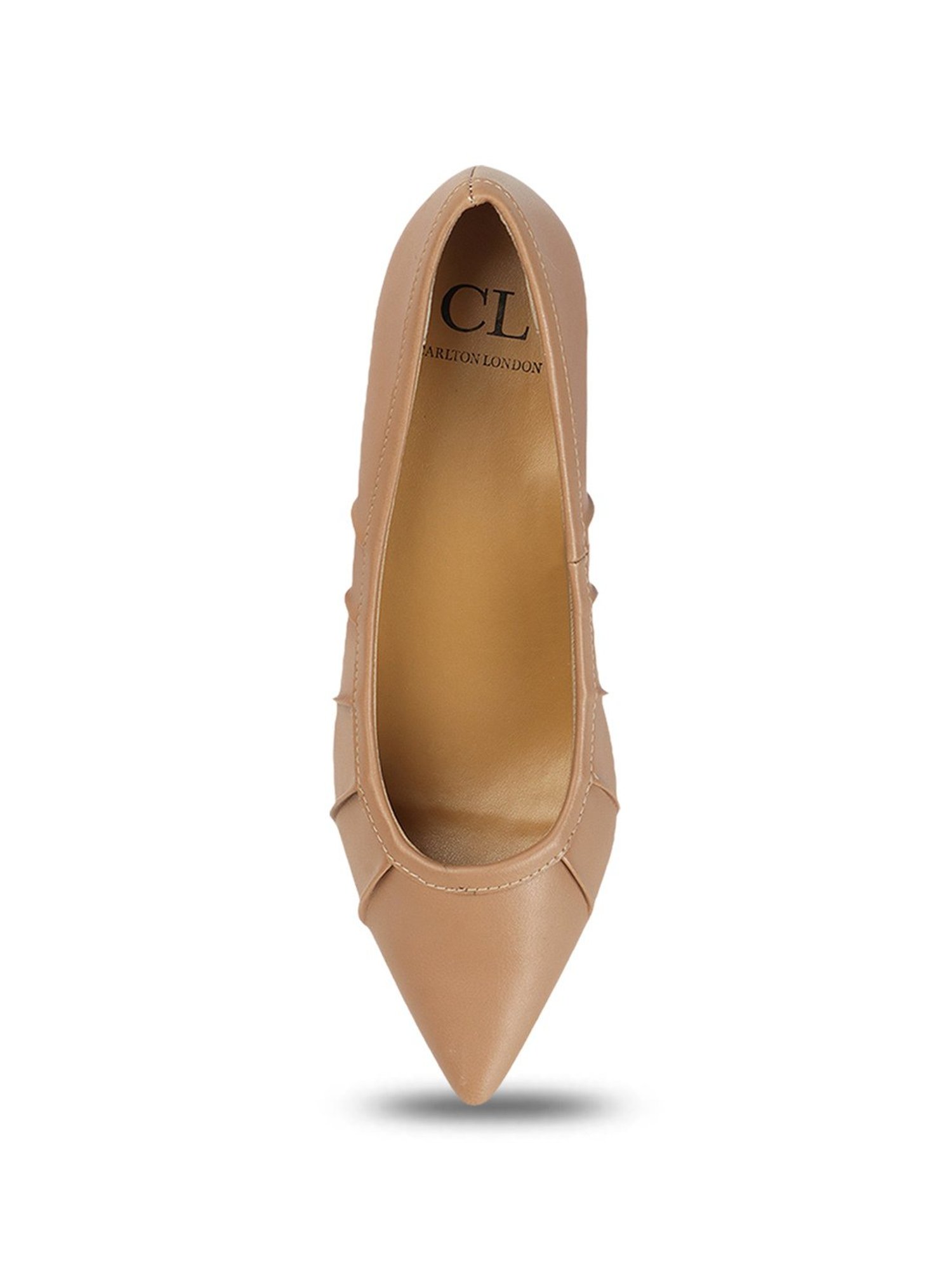 Carlton London Women's Tan Casual Pumps