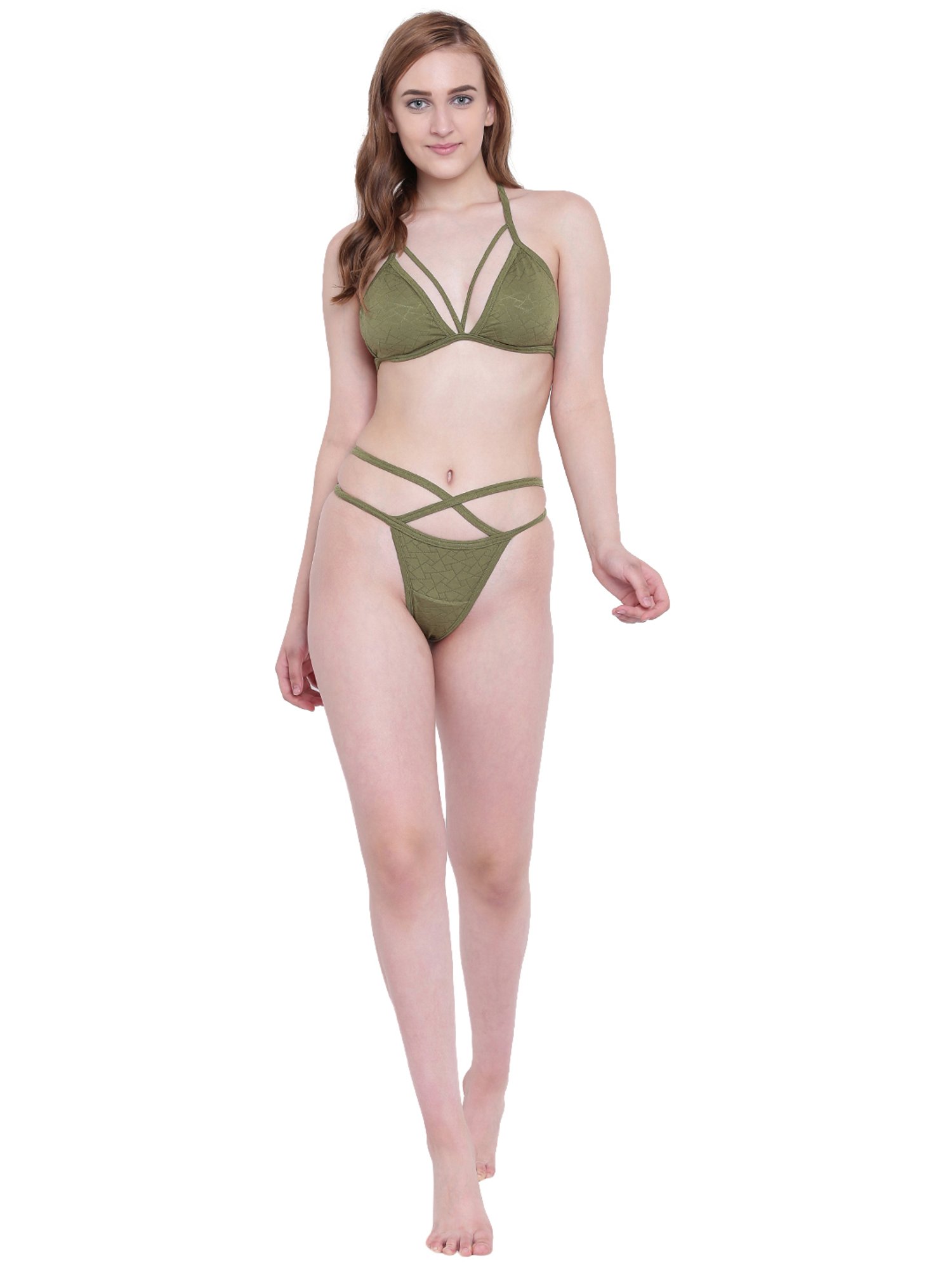 La Intimo Green Bikini Panty