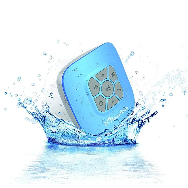 Portable Waterproof Bluetooth Speaker with Suction Cup 10 Hours PlaytimeBuiltin Mic