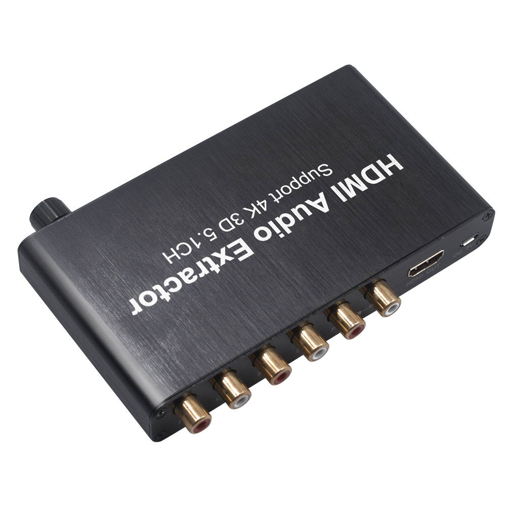 HDMI Audio Extractor Support 4K 3D 5.1CH