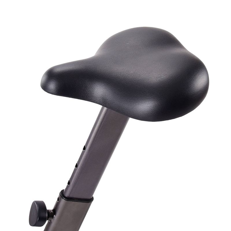 Body Flex Sports Body Rider BRF700 Stationary Full Body Cardio Exercise Upright Fan Bike with Dual Action Handlebars and Adjustable Seat