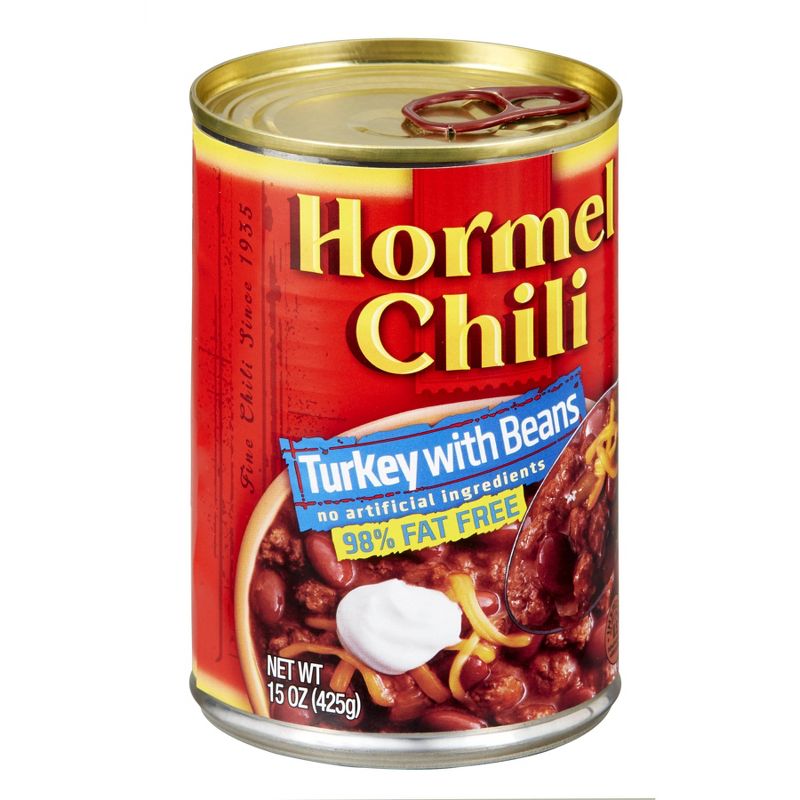 Hormel 99% Fat Free Turkey with Beans Chili 15oz
