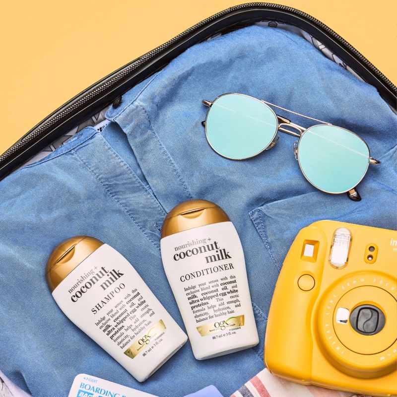 OGX Nourishing Coconut Milk Conditioner -Travel Size - 3 fl oz