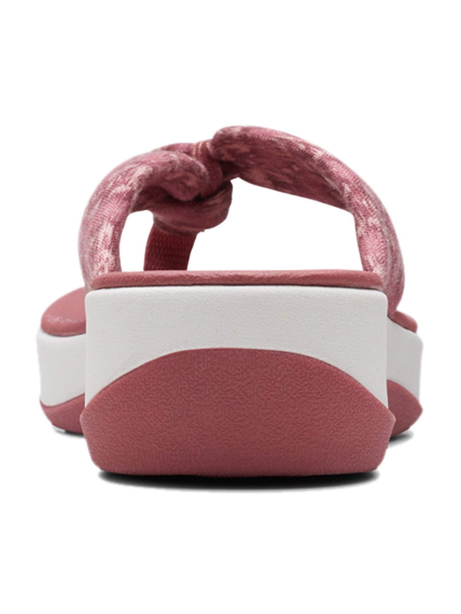 Clarks Women's Arla Glison 2 Dusty Rose Thong Wedges