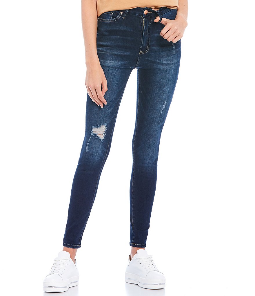 YMI Jeanswear High Rise Curvy Fit Skinny Jeans