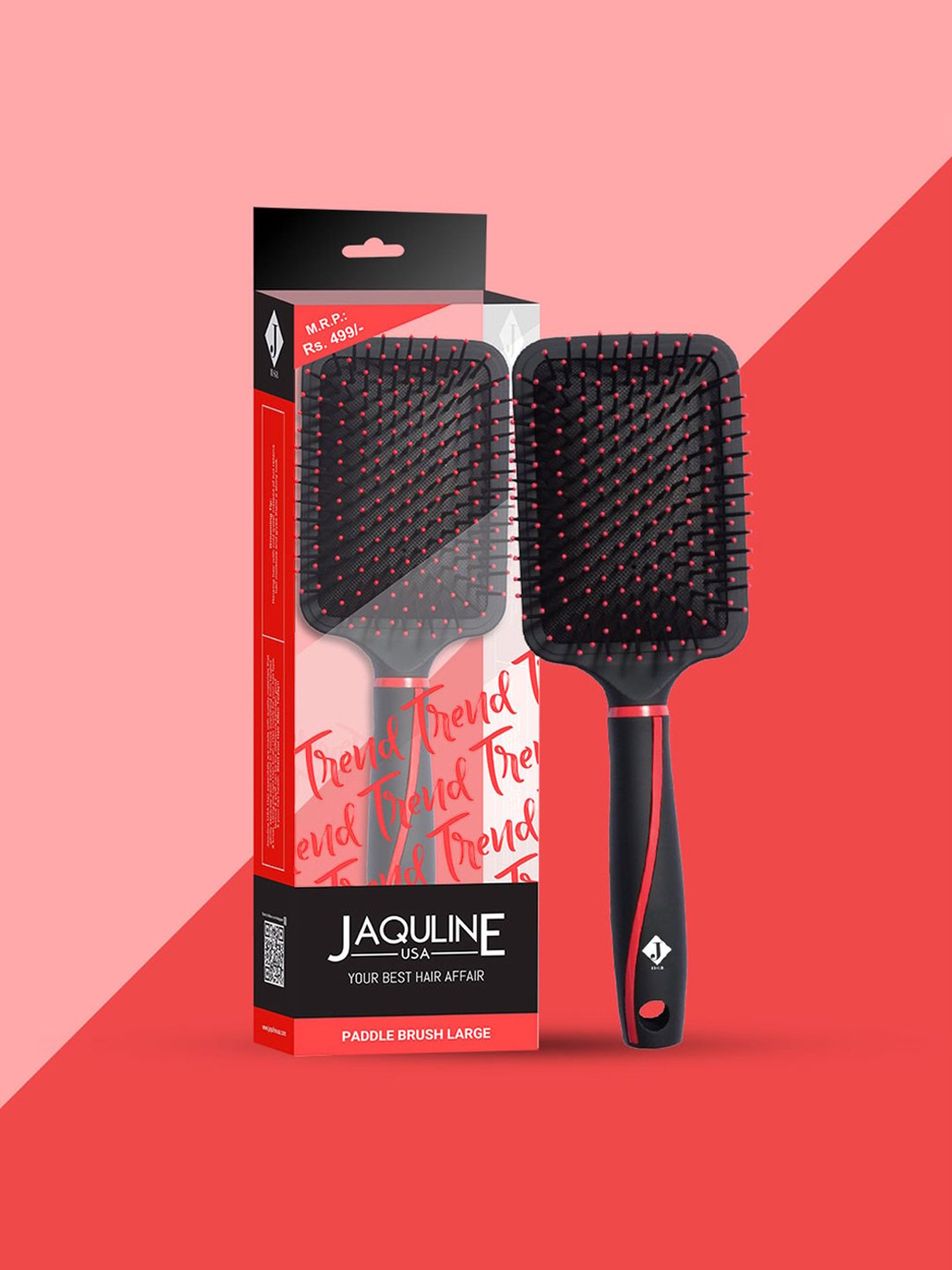 Jaquline USA Paddle Brush Large