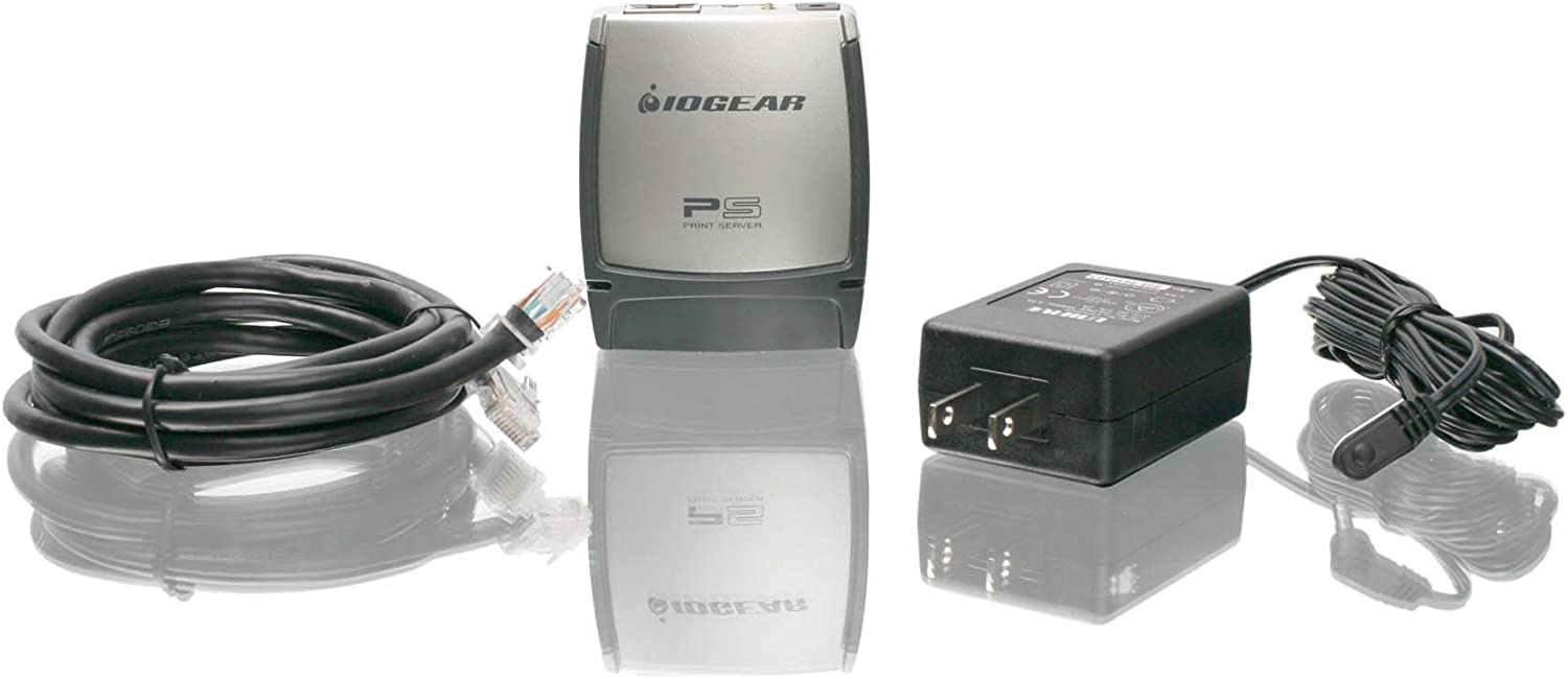 IOGEAR 1-Port USB 2.0 Print Server GPSU21