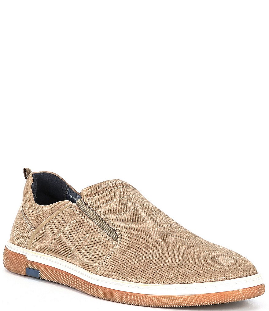 Steve Madden Men's Axxis Suede Slip-On Shoes
