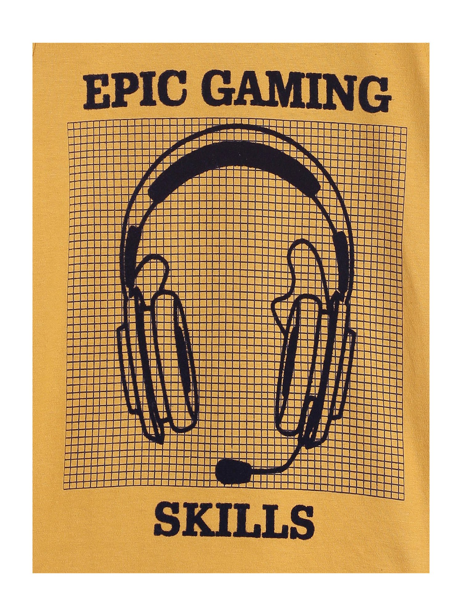 Tales & Stories Kids Yellow Printed  T-Shirt