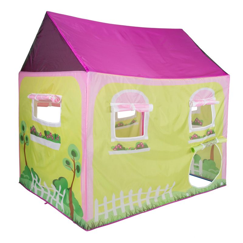 Magic Cabin - Outdoor Tent with Lights for Kids, Blue