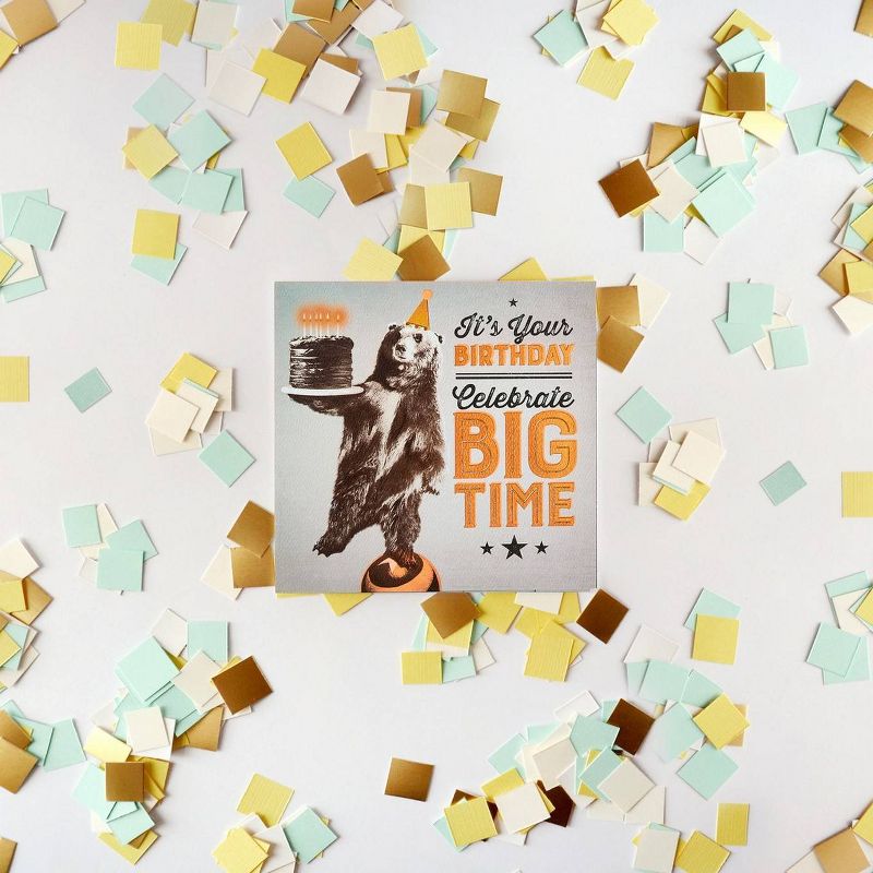 Birthday Card Funny Bear