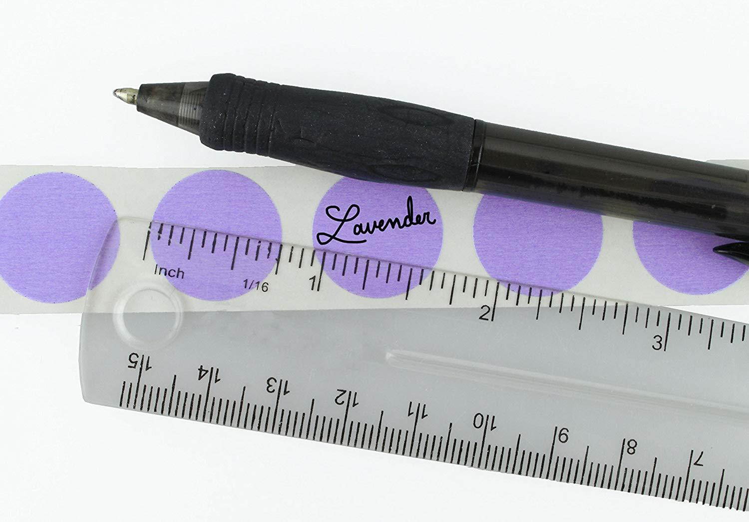 ChromaLabel 3/4 inch Color-Code Dot Labels | 1,000/Roll (Lavender)