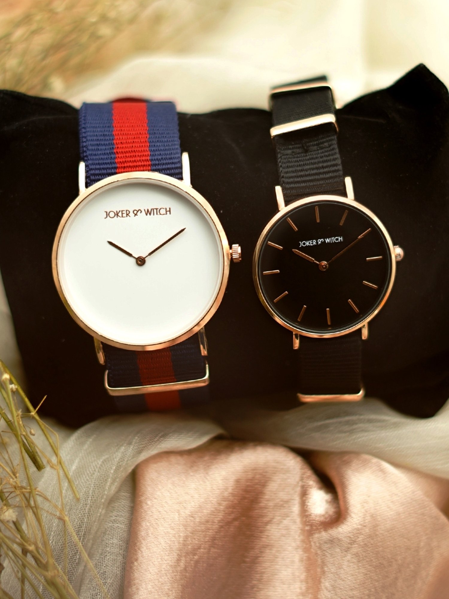 Joker & WItch JWCW105 Analog Couple Watch