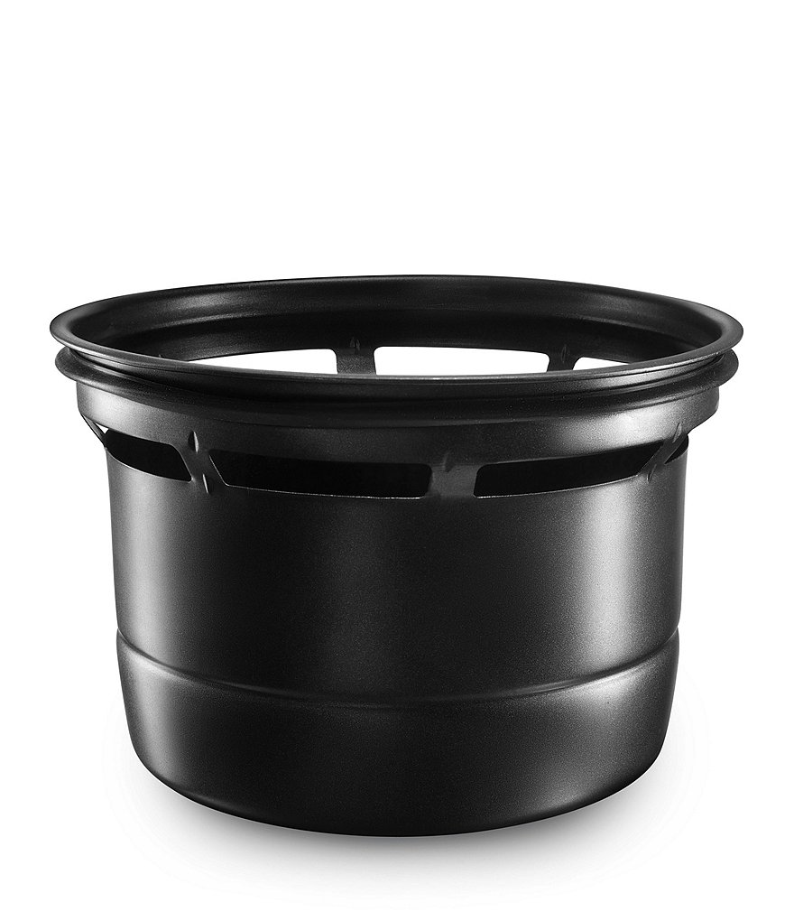 Gourmia Single Lid Stainless Steel 6-Quart Pressure Cooker Air Fryer Combo