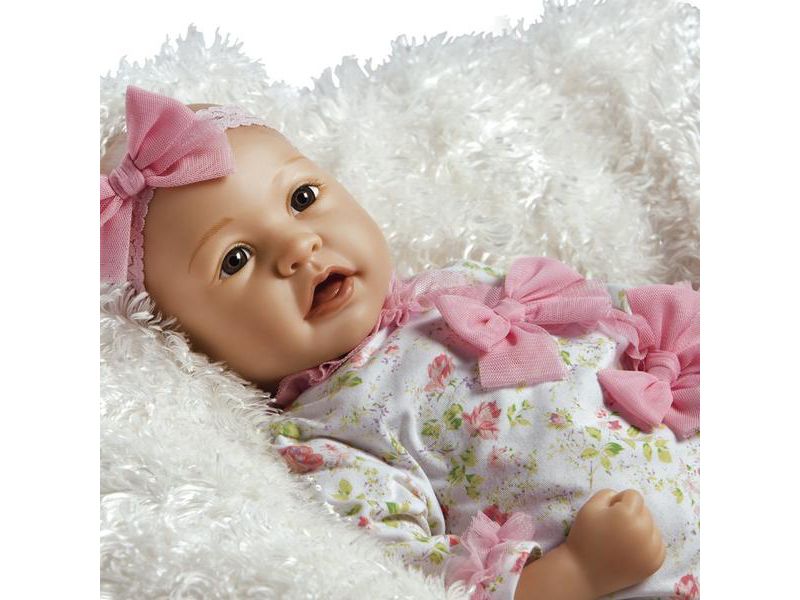 Paradise Galleries Real Life Baby Doll That Looks Real - Layla in FlexTouch Silicone Vinyl, 21 inch Reborn Girl