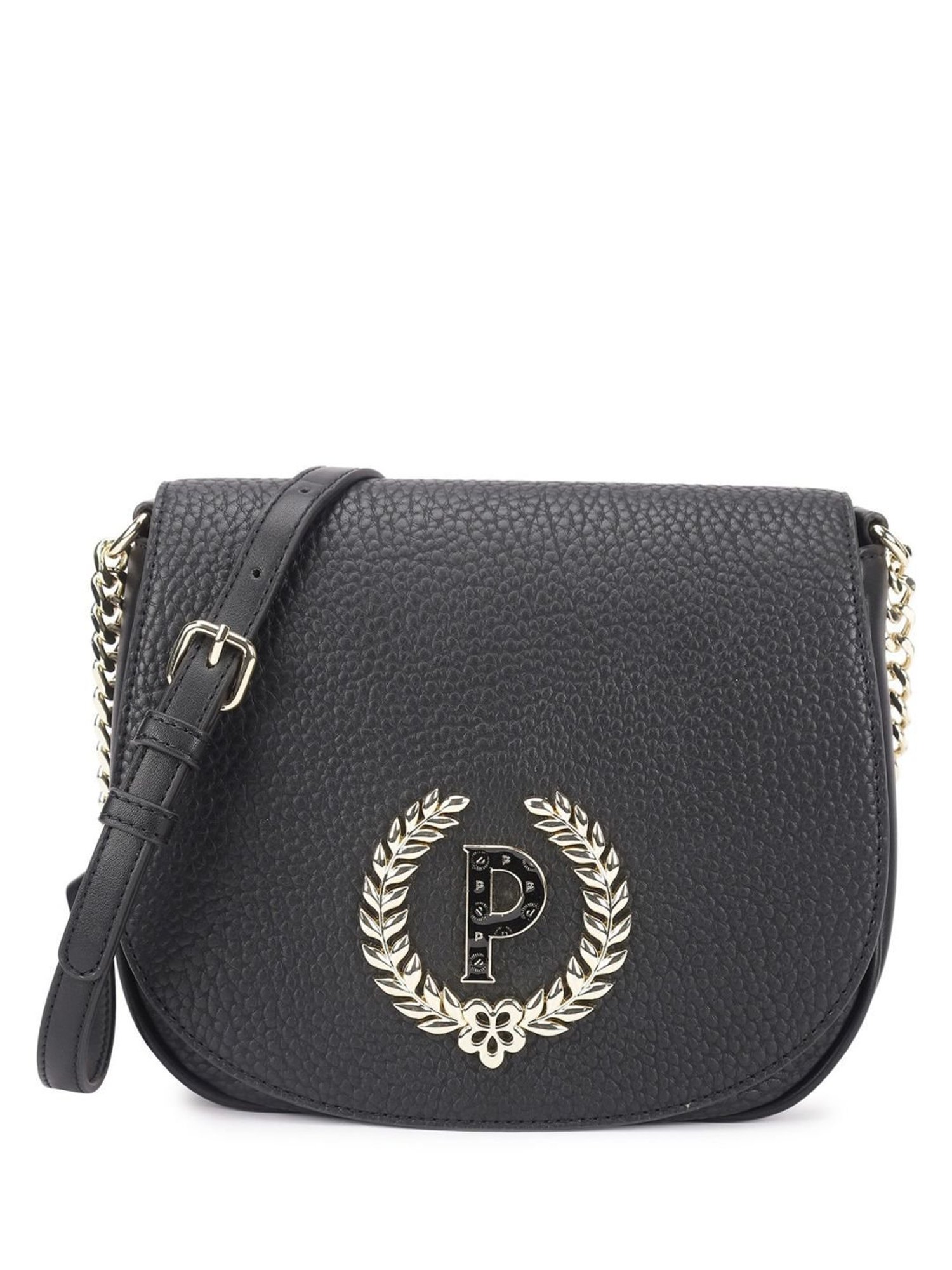 Pollini Black Medium Cross Body Bag