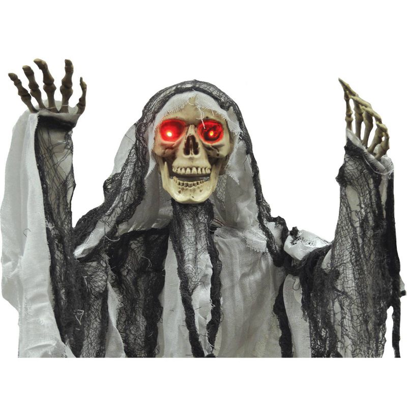 35" Skeleton Hanging Reaper Prop Halloween Decorative Holiday Scene
