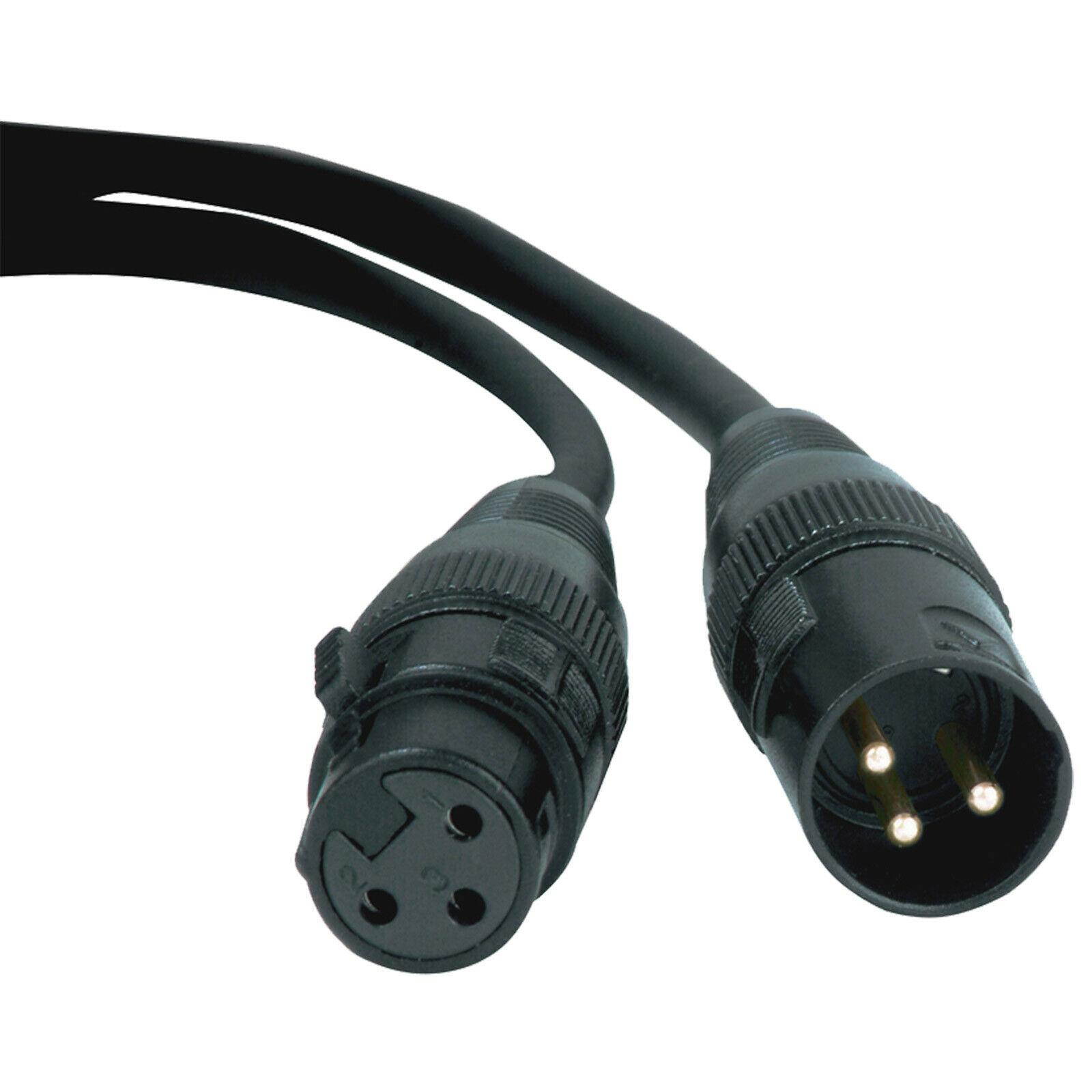 American DJ 15FT 3-Pin DMX Cables - 5 Pack