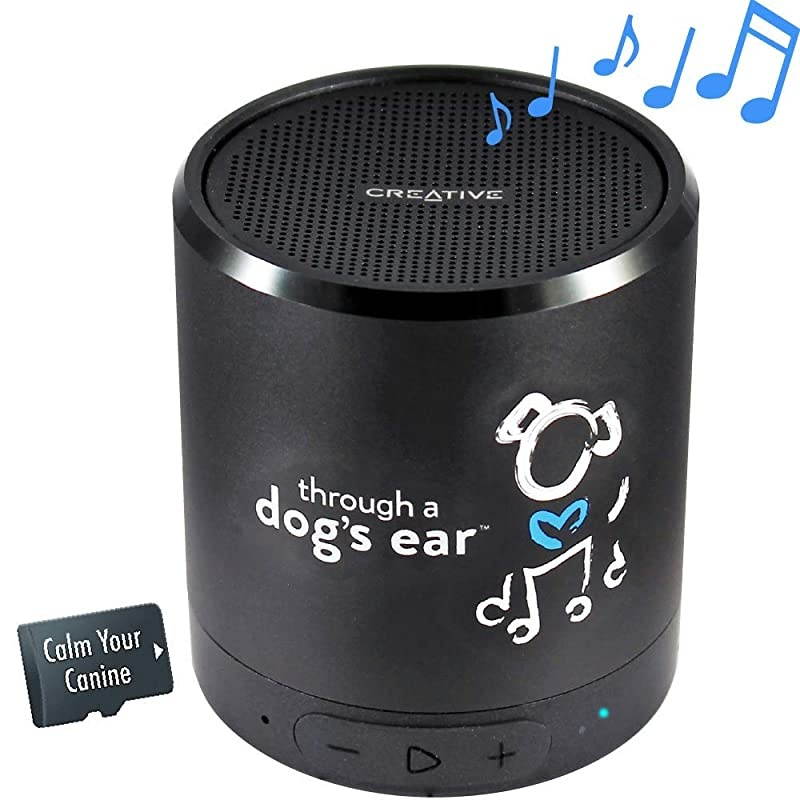50b Bluetooth Speaker + 3hrs ClinicallyTested Classical Dog Calming Music Through a Dogs Ear | Your Proven Canine Anxiety Solution