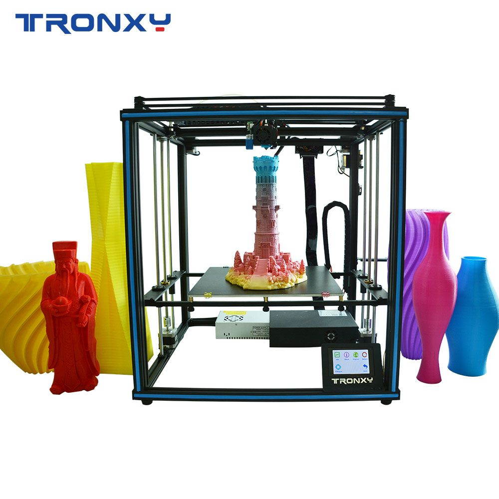 TRONXY 3D printer X5SA-400 Large size and High precision, Power failure resume print, 3.5inch Full Color Touch Screen, US